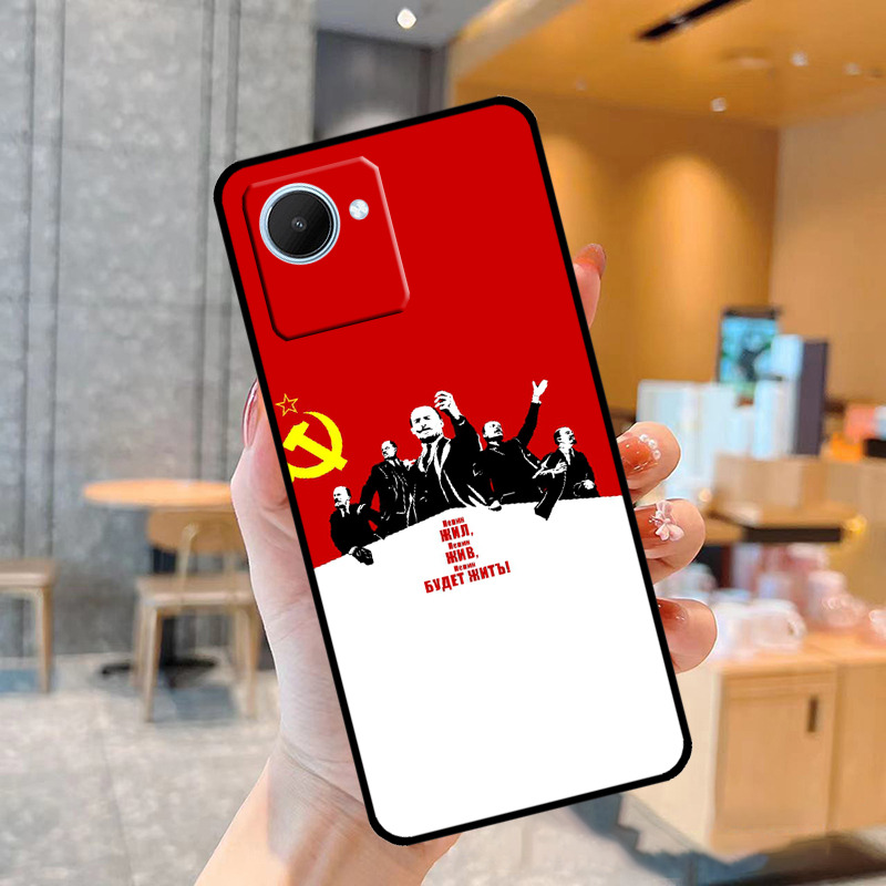 Чехол с флагом Советского Союз – обзор и цена Realme C67